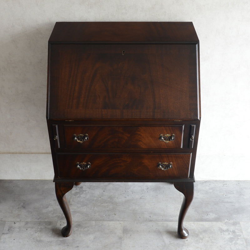 クラシック マホガニー ライティングビューロー 05