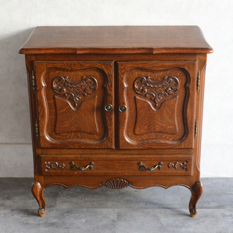 ベルギー クラシック  オークキャビネット14