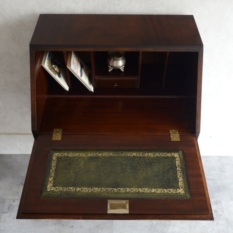 クラシック マホガニー ライティングビューロー 05