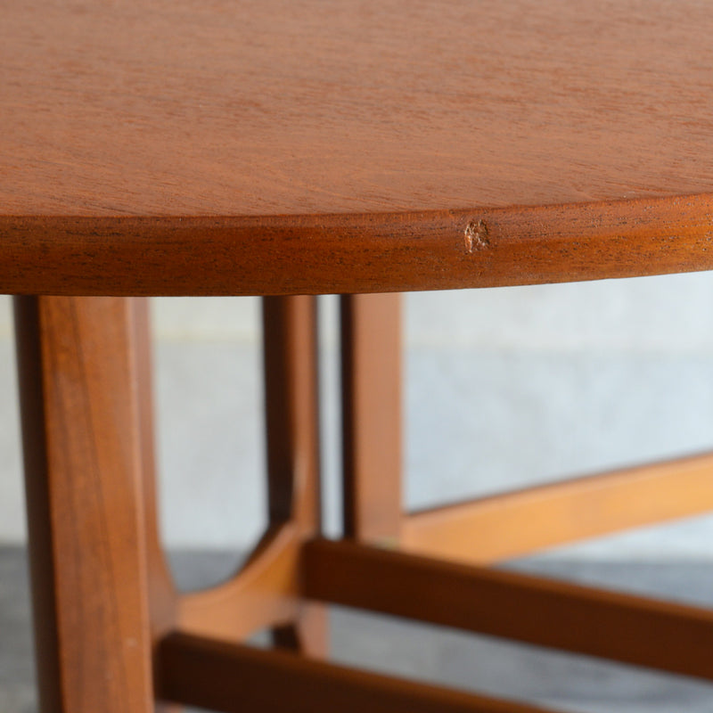 Nathan ネイサン ゲートレッグ エクステンション ダイニングテーブル 21 (オーバル）