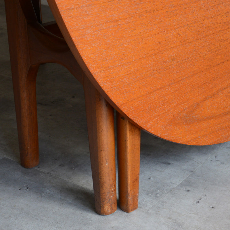 Nathan ネイサン ゲートレッグ エクステンション ダイニングテーブル 21 (オーバル）