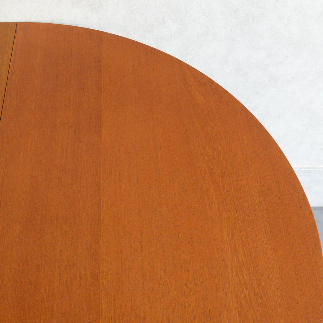 ミッドセンチュリー 　エクステンション コンパクトラウンドテーブル 13