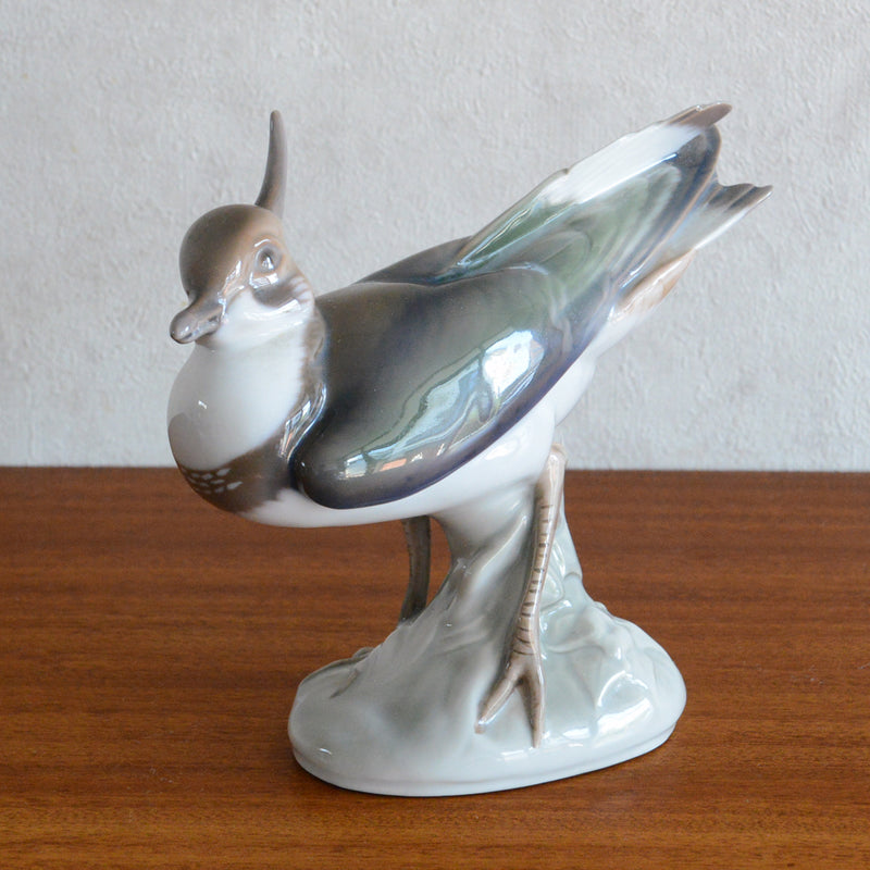 B&G（ビング オー グレンダール）　フィギュリン Northern Lapwing(タゲリ）　 px-27