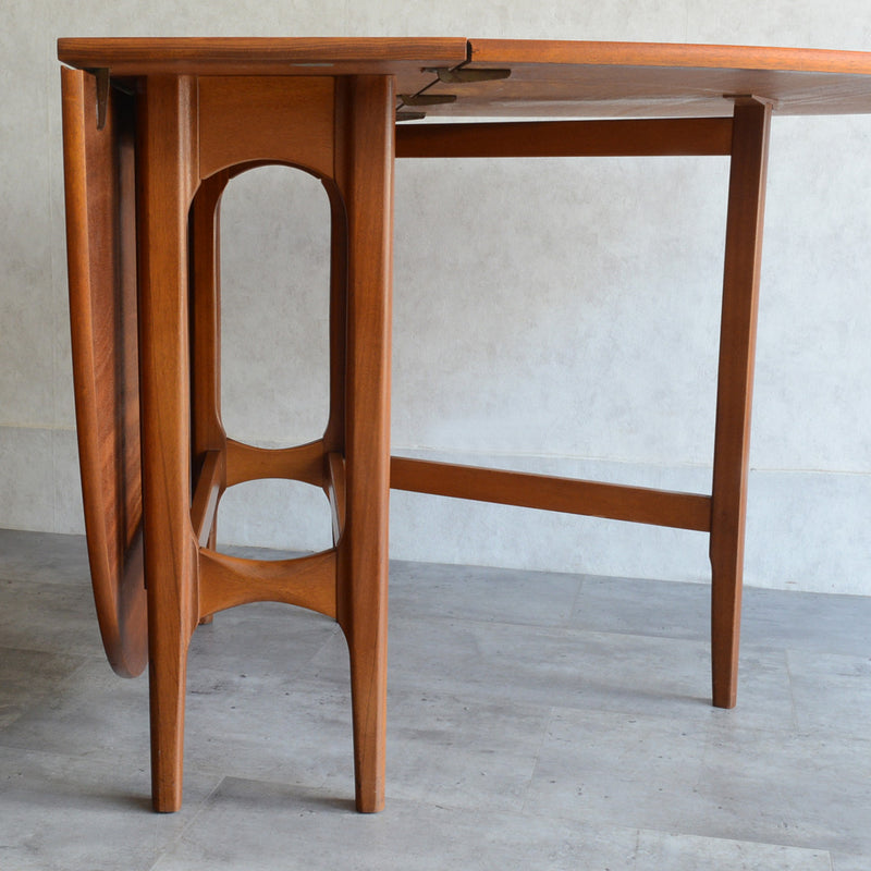 Nathan ネイサン ゲートレッグ エクステンション ダイニングテーブル 21 (オーバル）