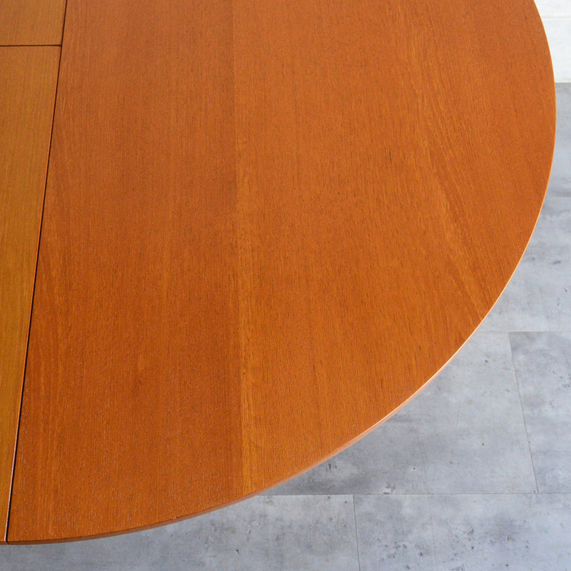 ミッドセンチュリー 　エクステンション コンパクトラウンドテーブル 13