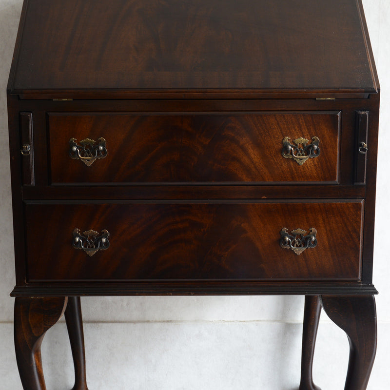 クラシック マホガニー ライティングビューロー 05