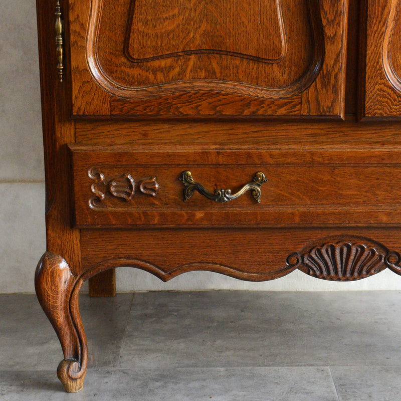 ベルギー クラシック  オークキャビネット14