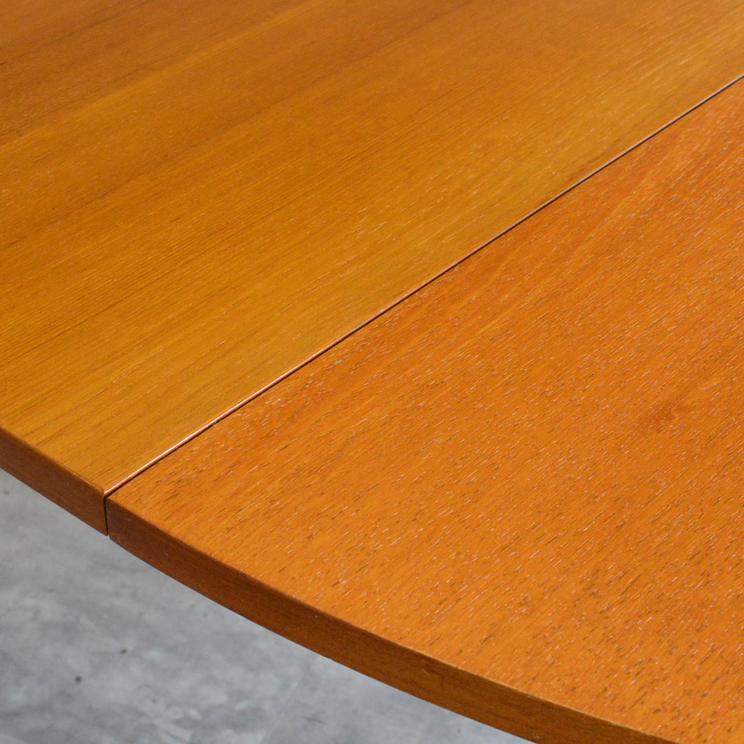 ミッドセンチュリー 　エクステンション コンパクトラウンドテーブル 13