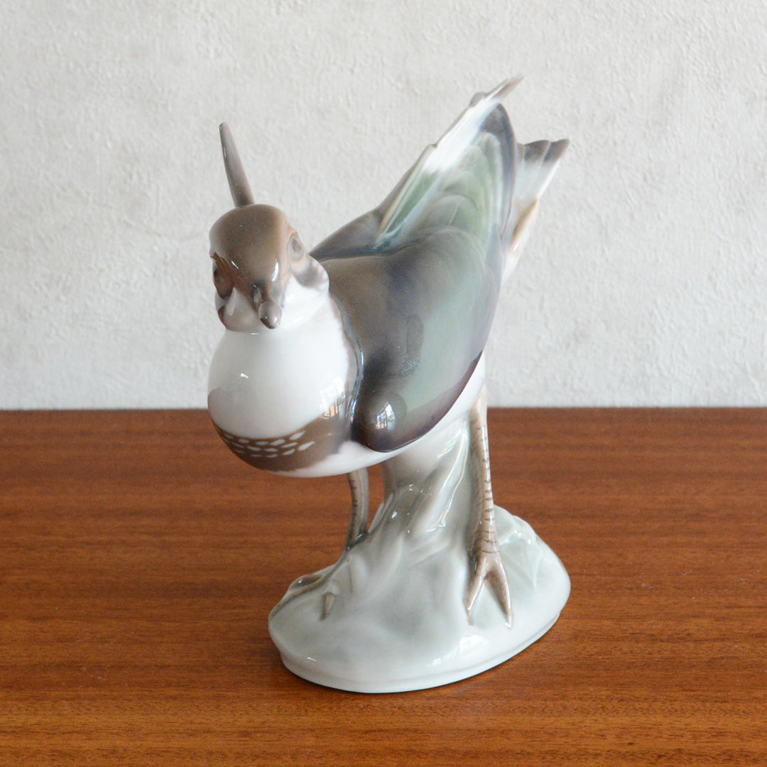 B&G（ビング オー グレンダール）　フィギュリン Northern Lapwing(タゲリ）　 px-27