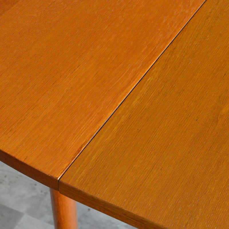 ミッドセンチュリー 　エクステンション コンパクトラウンドテーブル 13