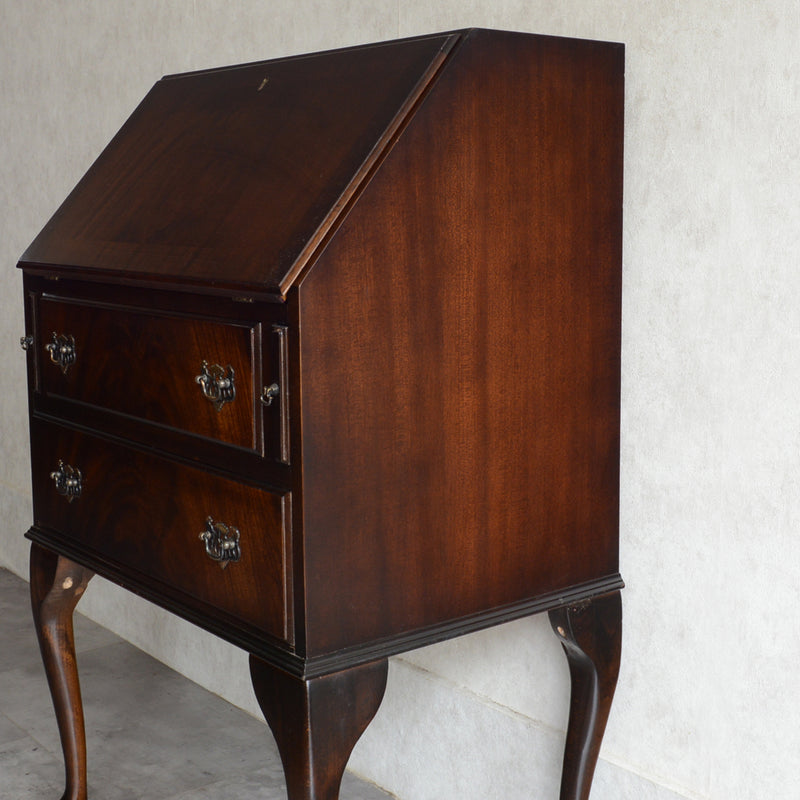 クラシック マホガニー ライティングビューロー 05