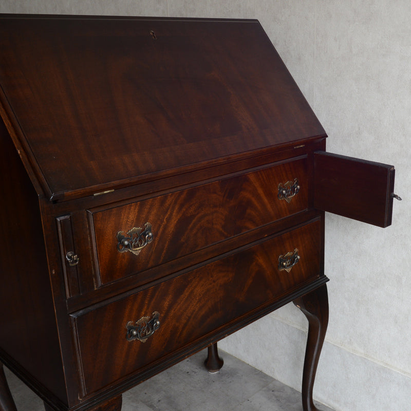 クラシック マホガニー ライティングビューロー 05