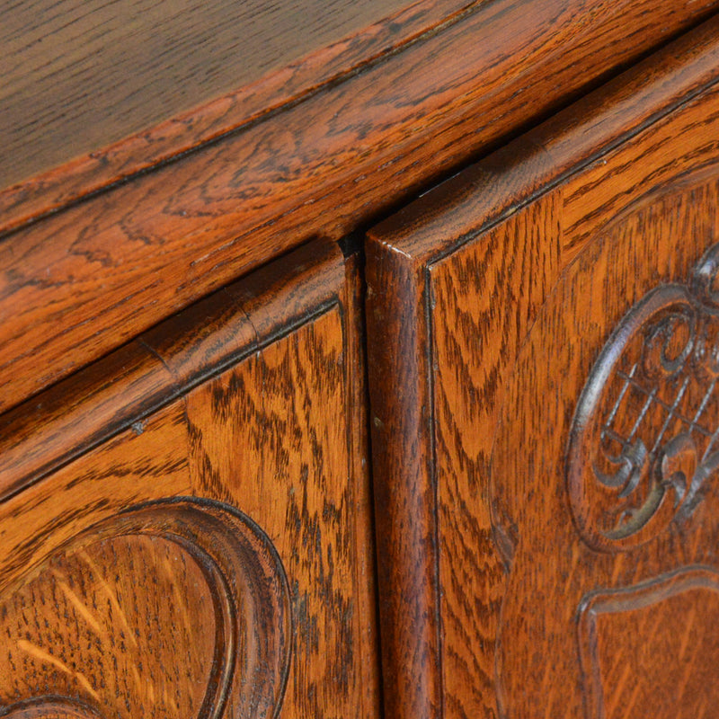 ベルギー クラシック  オークキャビネット14