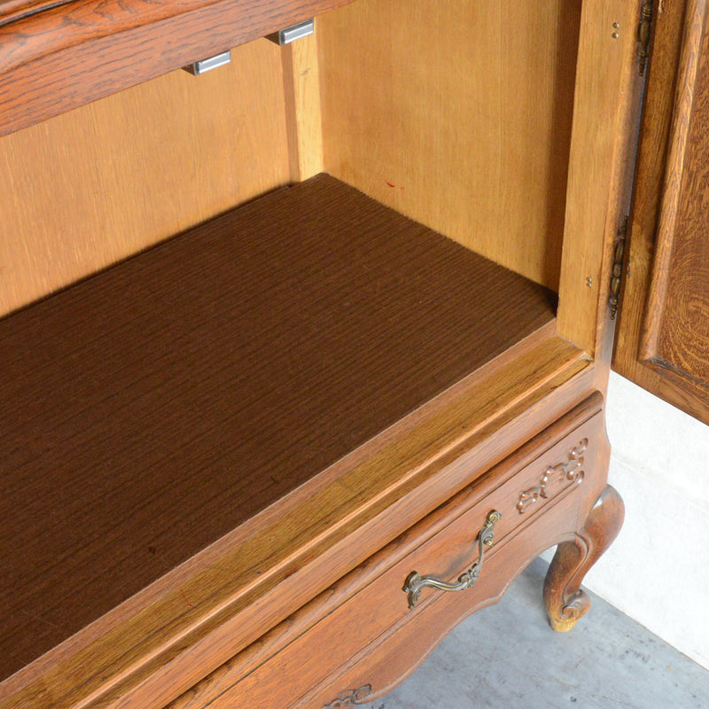 ベルギー クラシック  オークキャビネット14