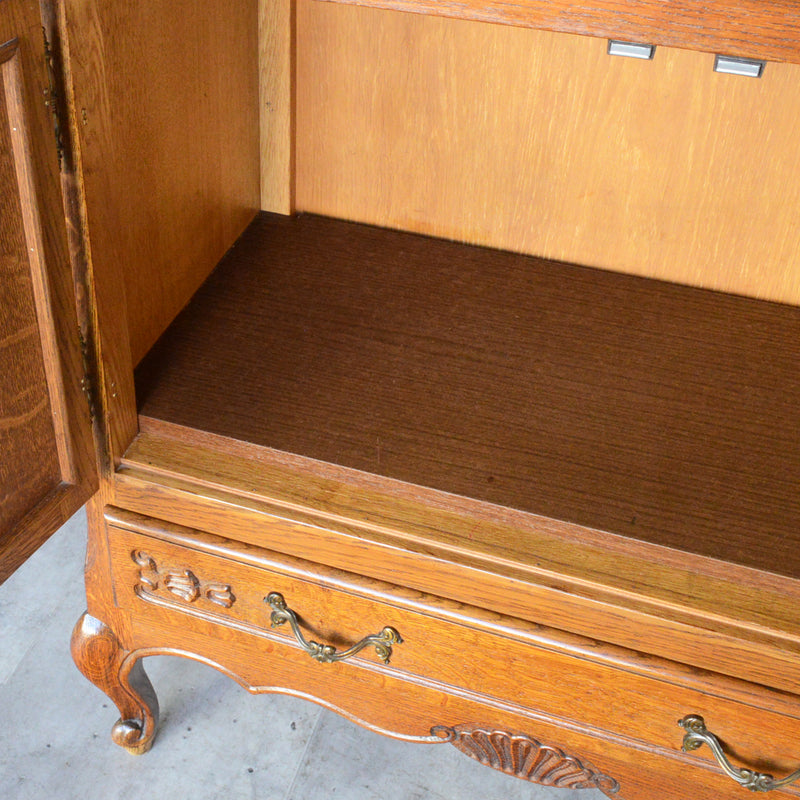 ベルギー クラシック  オークキャビネット14