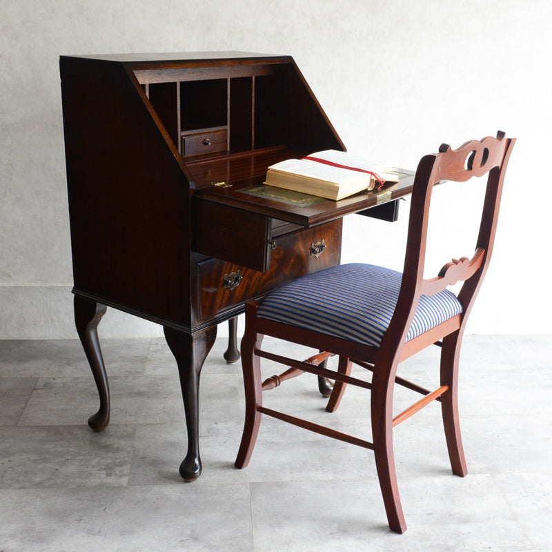 クラシック マホガニー ライティングビューロー 05