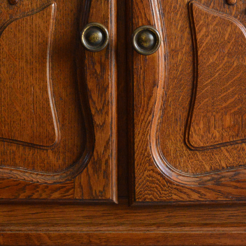 ベルギー クラシック  オークキャビネット14