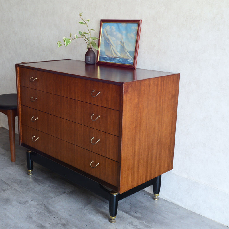 G-PLAN ジープラン Tola&Black 4段チェスト 05