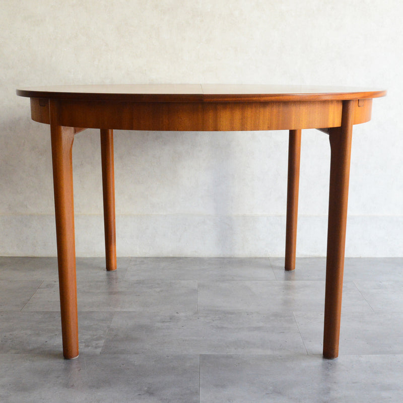 A.H.McINTOSH コンパクト ラウンドダイニングテーブル107(天板剝離再塗装)