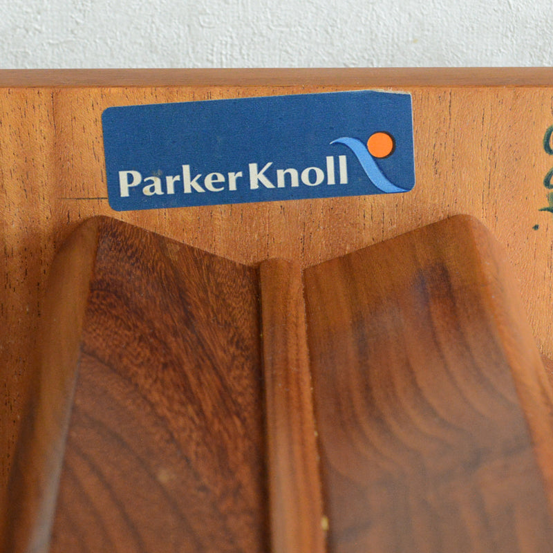 Parker Knoll (Nathan) ゲートレッグ ダイニングテーブル 09 (オーバル/天板剝離再塗装済)