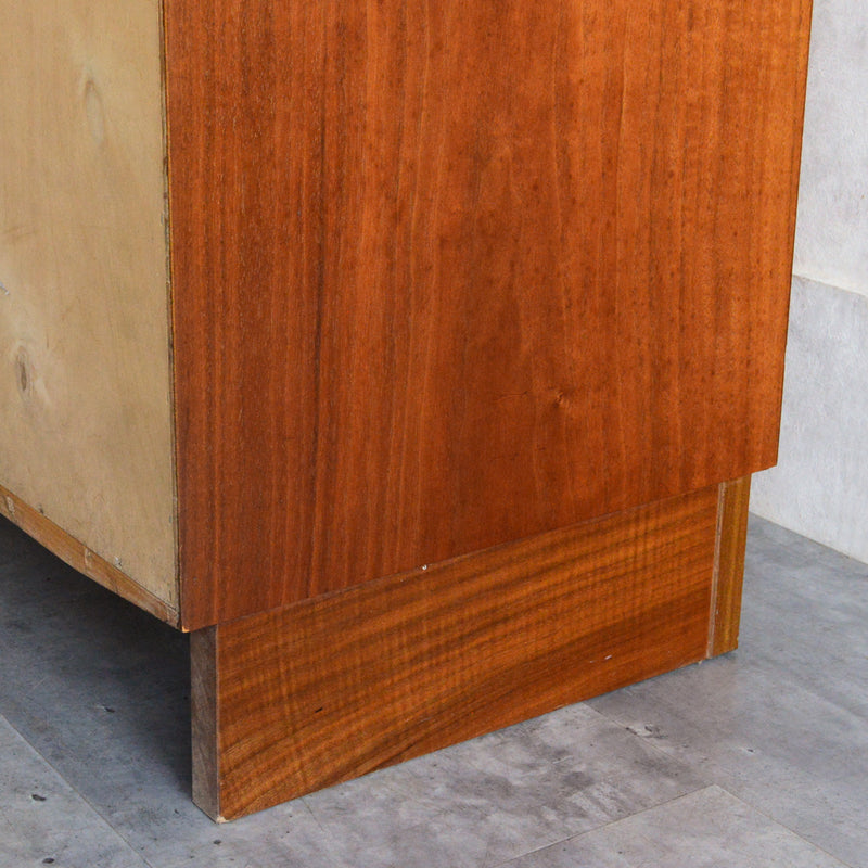 デンマーク ヴィンテージ   抽斗付 ショートサイドボード  7-6