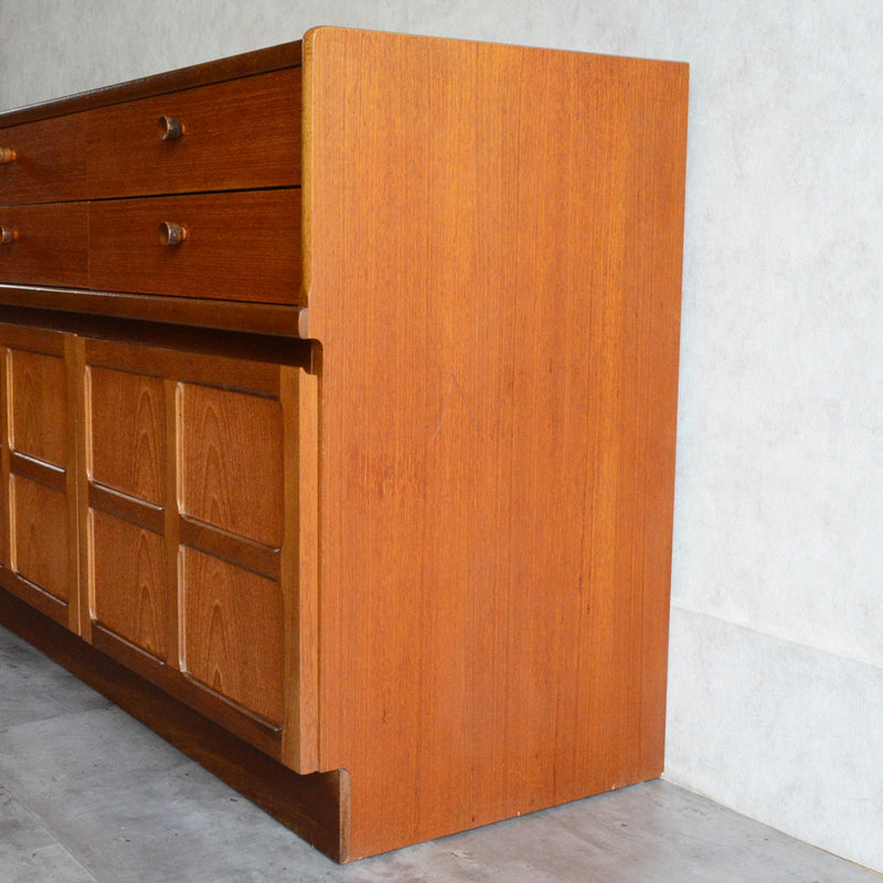 Nathan ネイサン キャビネット/レコードキャビネット 44(天板隔離再塗装済）