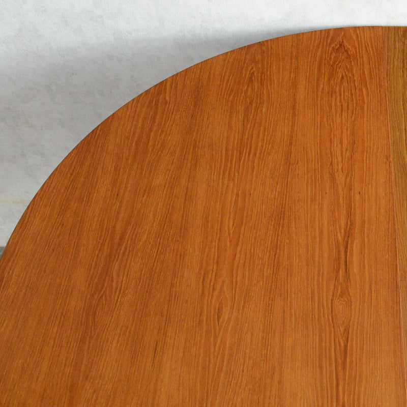 A.H.McINTOSH コンパクト ラウンドダイニングテーブル107(天板剝離再塗装)