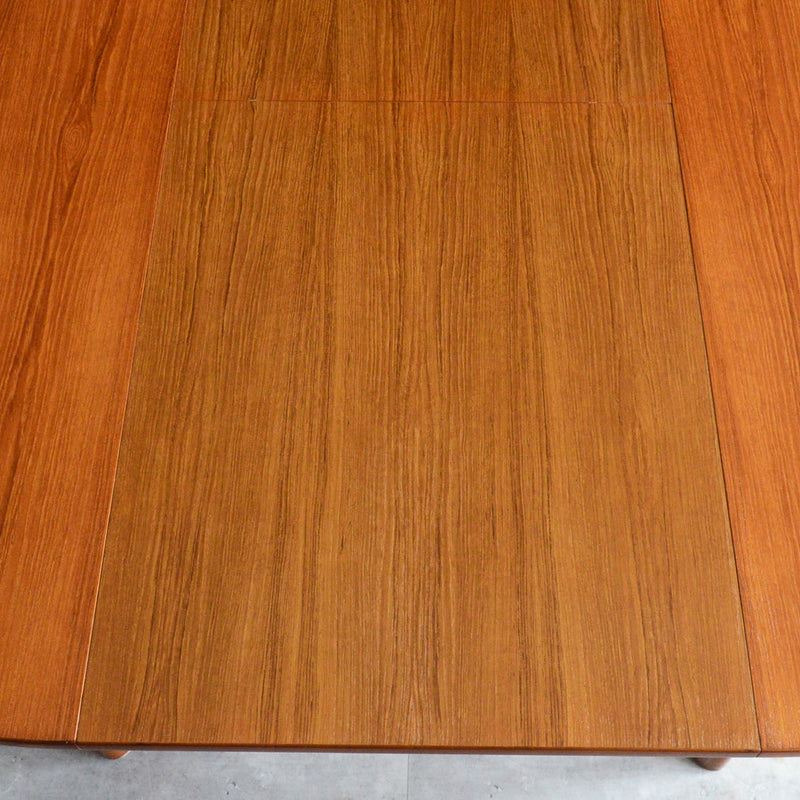 A.H.McINTOSH コンパクト ラウンドダイニングテーブル107(天板剝離再塗装)