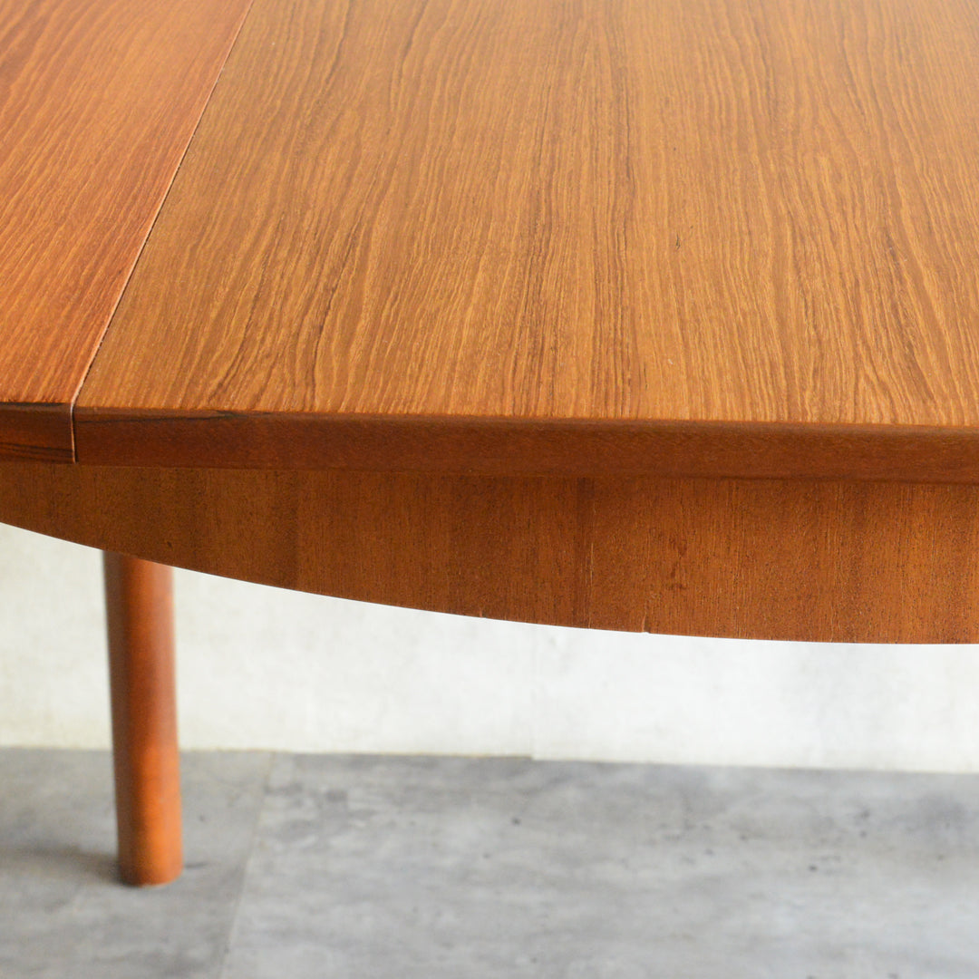 A.H.McINTOSH コンパクト ラウンドダイニングテーブル107(天板剝離再塗装)