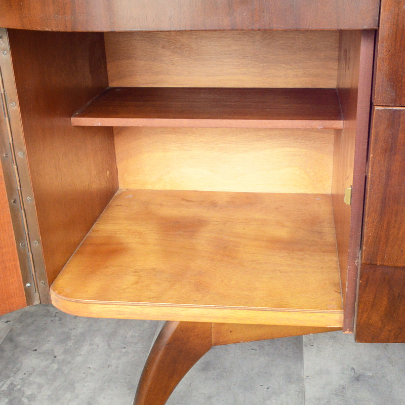 Beautility ビューティリティ サイドボード58(天板剝離再塗装済）