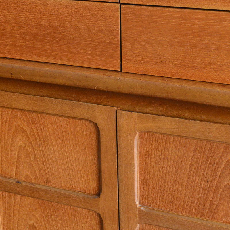 Nathan ネイサン キャビネット/レコードキャビネット 44(天板隔離再塗装済）