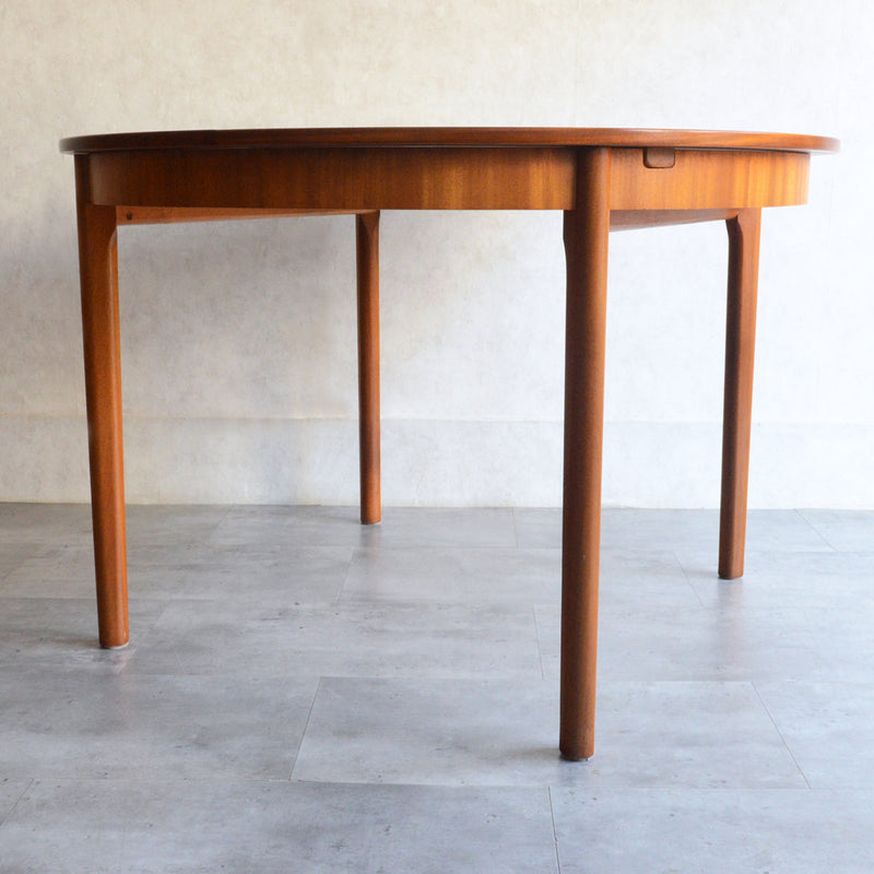 A.H.McINTOSH コンパクト ラウンドダイニングテーブル107(天板剝離再塗装)