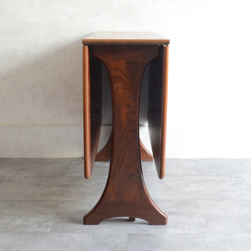 S様ご予約商品 G-PLAN ジープラン  ゲートレッグ ダイニングテーブル 57 (天板剝離再塗装済）