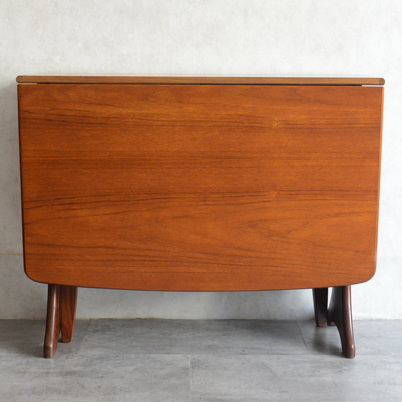 S様ご予約商品 G-PLAN ジープラン  ゲートレッグ ダイニングテーブル 57 (天板剝離再塗装済）