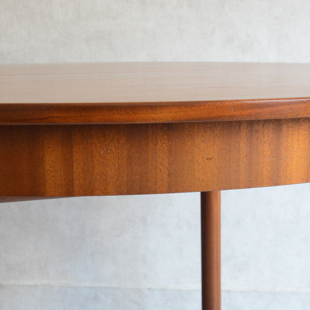 A.H.McINTOSH コンパクト ラウンドダイニングテーブル107(天板剝離再塗装)