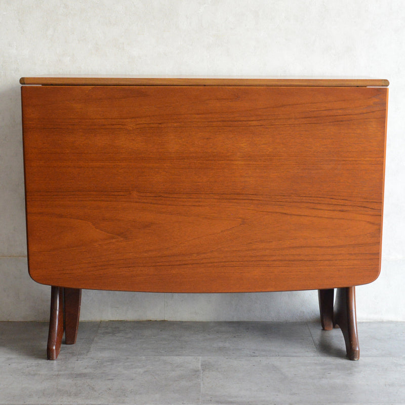 S様ご予約商品 G-PLAN ジープラン  ゲートレッグ ダイニングテーブル 57 (天板剝離再塗装済）