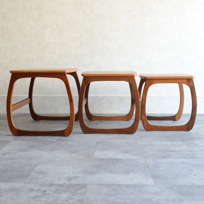 Nathan ネイサン ネストテーブル 03（天板剥離再塗装済）