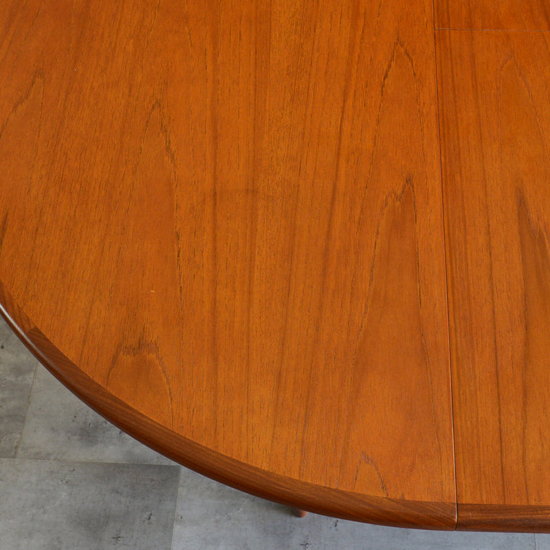 G-PLAN ジープラン エクステンション ラウンドテーブル86(天板剥離再塗装）