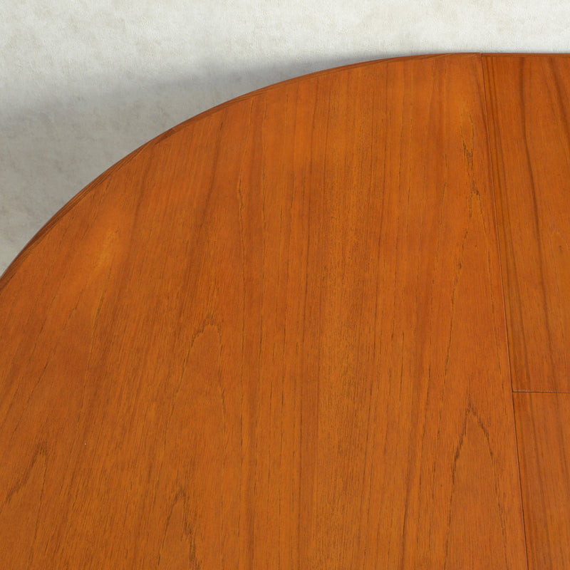 G-PLAN ジープラン エクステンション ラウンドテーブル86(天板剥離再塗装）