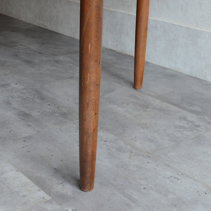 S様見学予約商品　G-PLAN ジープラン コンパクト ラウンドテーブル 82 (天板剥離再塗装/エクステンション）