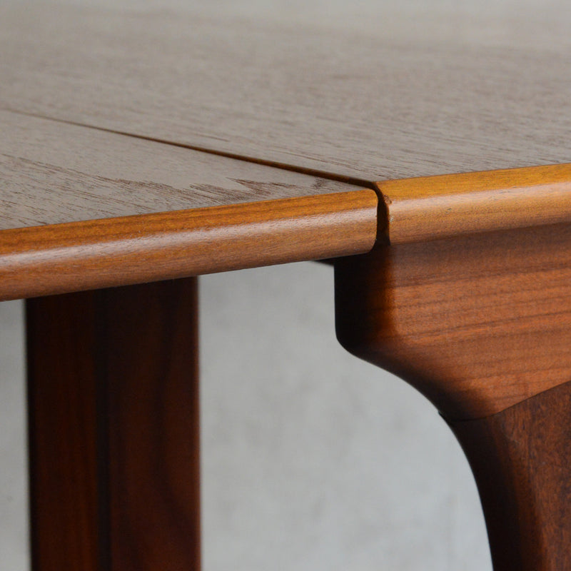 S様ご予約商品 G-PLAN ジープラン  ゲートレッグ ダイニングテーブル 57 (天板剝離再塗装済）