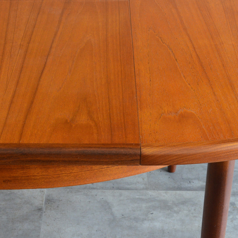 G-PLAN ジープラン エクステンション ラウンドテーブル86(天板剥離再塗装）