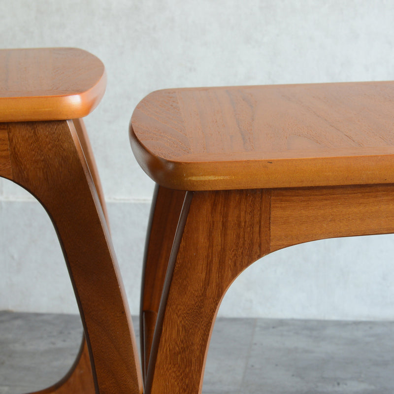 Nathan ネイサン ネストテーブル 03（天板剥離再塗装済）