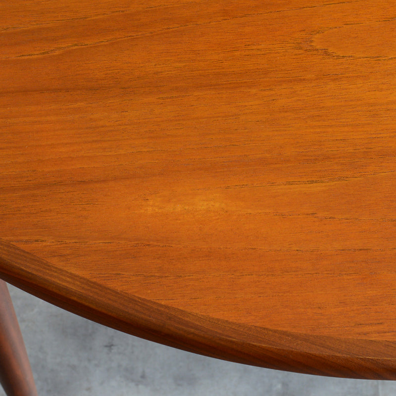 G-PLAN ジープラン エクステンション ラウンドテーブル86(天板剥離再塗装）