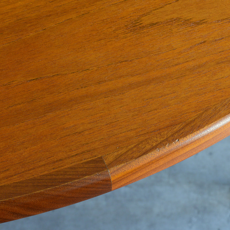 G-PLAN ジープラン エクステンション ラウンドテーブル86(天板剥離再塗装）