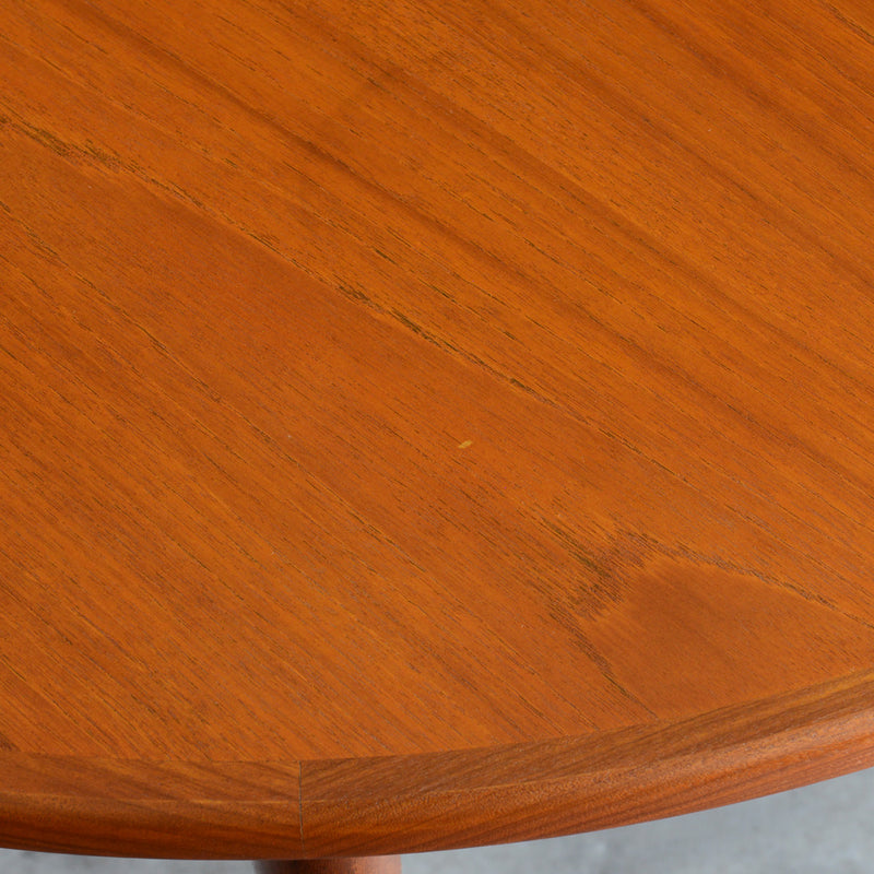 G-PLAN ジープラン エクステンション ラウンドテーブル86(天板剥離再塗装）