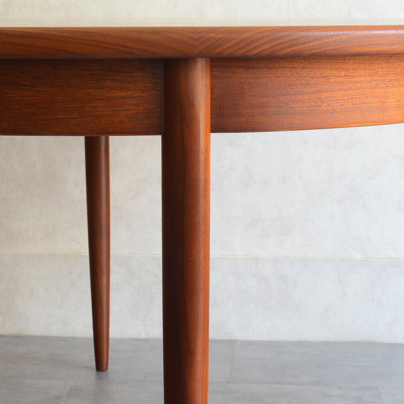 G-PLAN ジープラン エクステンション ラウンドテーブル86(天板剥離再塗装）