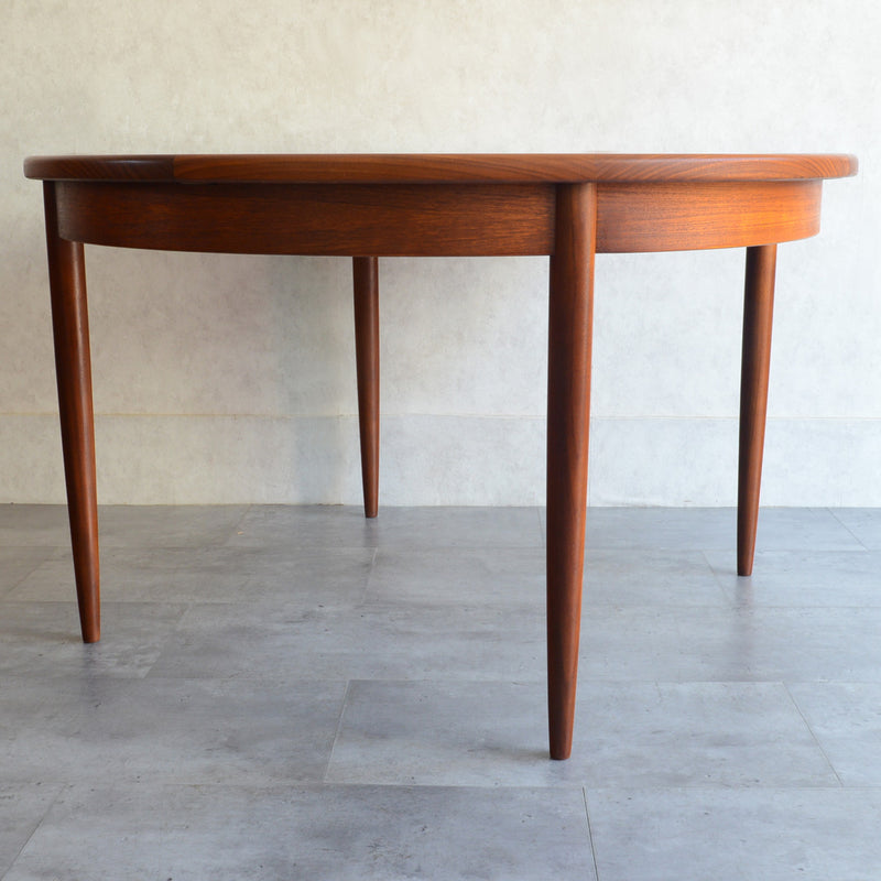 G-PLAN ジープラン エクステンション ラウンドテーブル86(天板剥離再塗装）