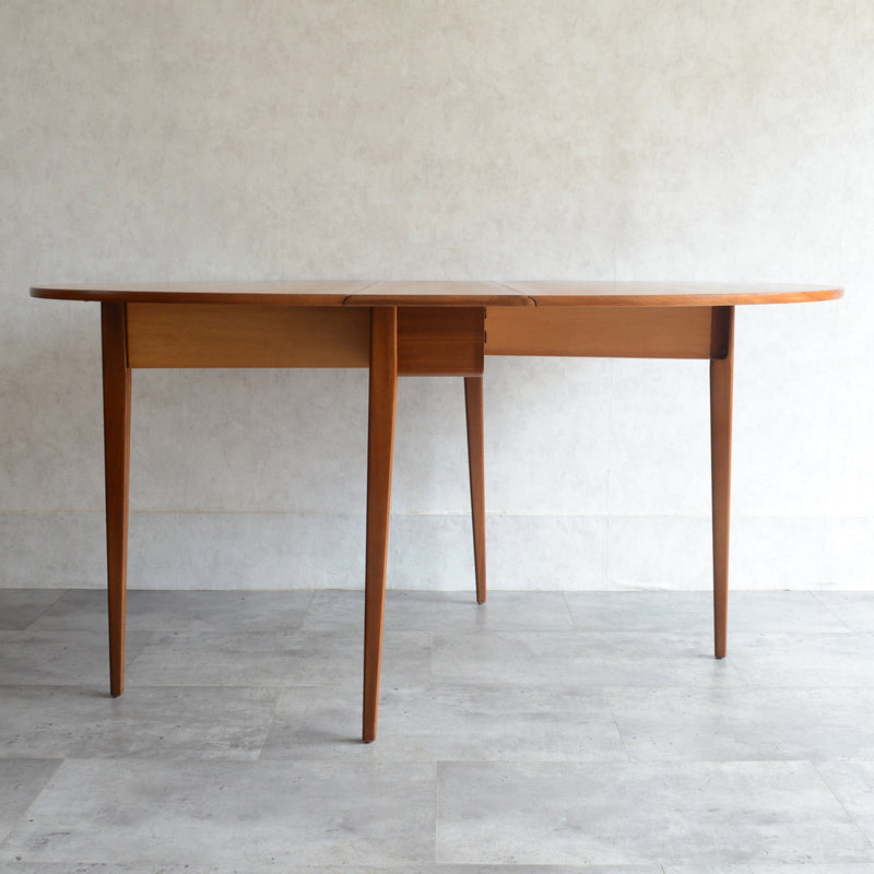 60S ゲートレッグ エクステンション ダイニングテーブル 25(オーバル）