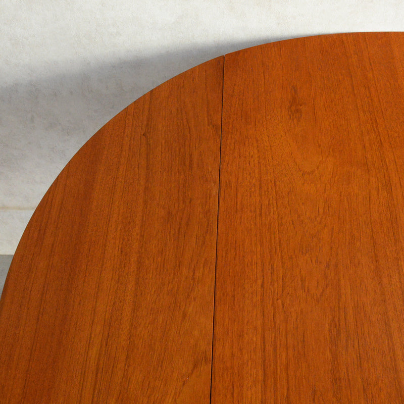 60S バタフライ チーク テーブル06（天板剥離再塗装済）